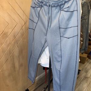 Women’s  Blue Barrel Jogger Pants